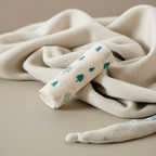 Mavi Orman Müslin Bebek Battaniyesi -%100 Pamuk